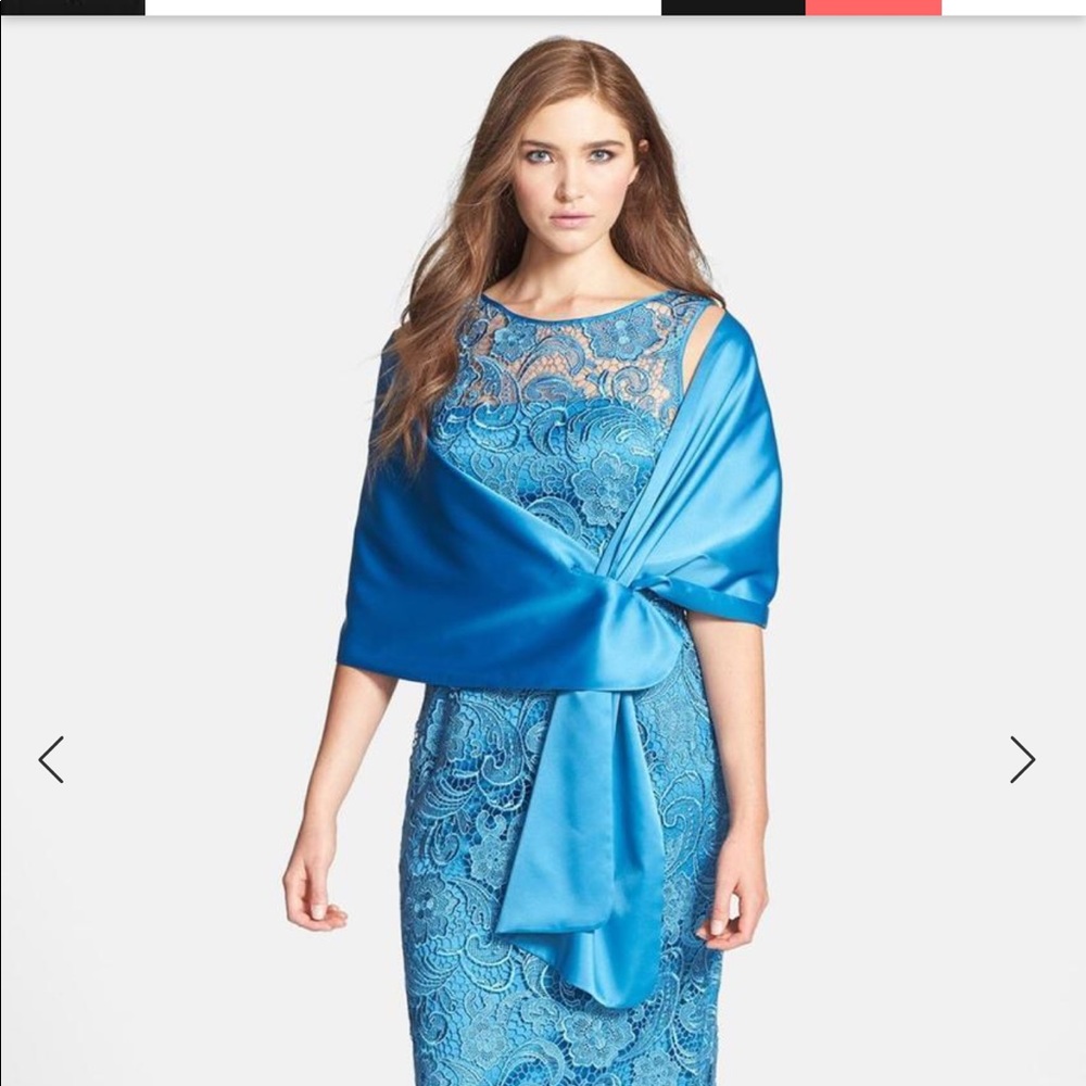 Adrianna Papell sleeveless lace long dress - Picture 3 of 7